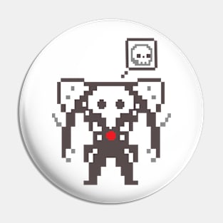 Angel pixel Pin