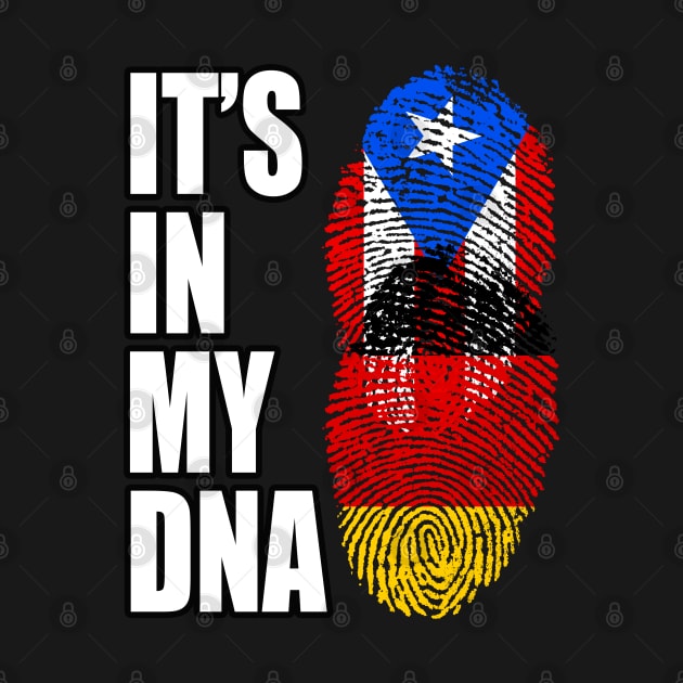 Germany and Puerto Rican Mix DNA Heritage by Just Rep It!!