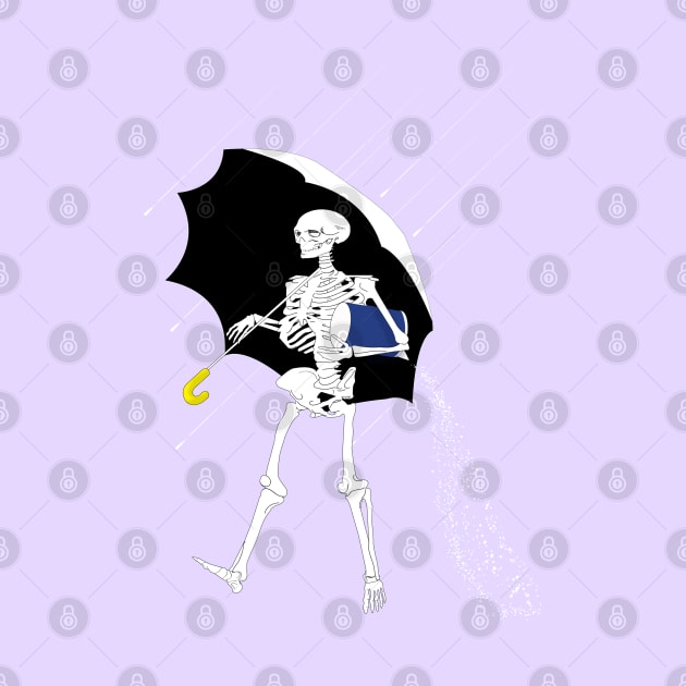 Morton the Salt Skeleton by PixelGum