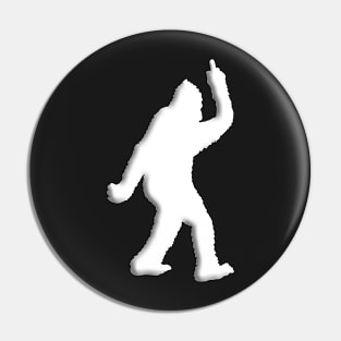 Bigfoot Middle Finger Pin