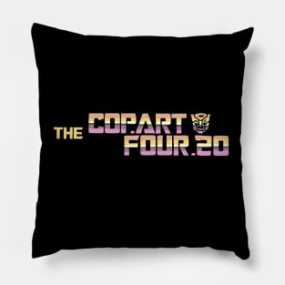 CopArt420 Transformers Inspired Logo Pillow