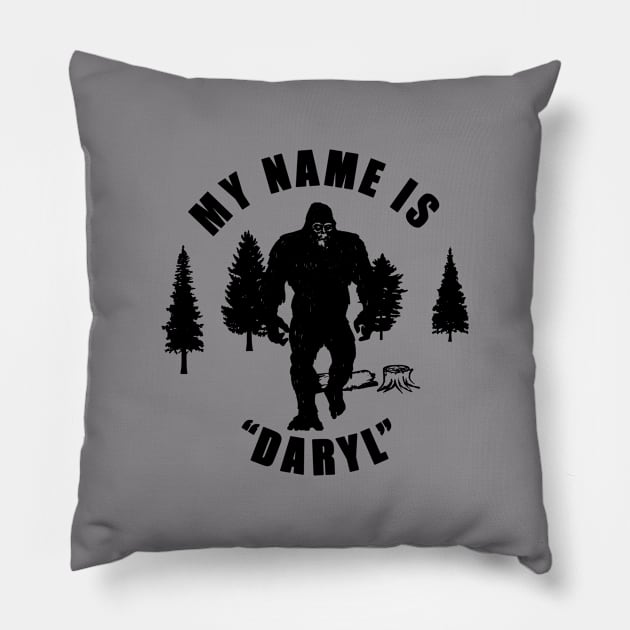 My Name Is "Daryl" Pillow by RKP'sTees