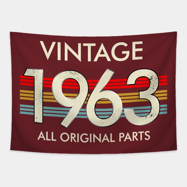 Vintage 1963 All Original Parts Tapestry by Vladis