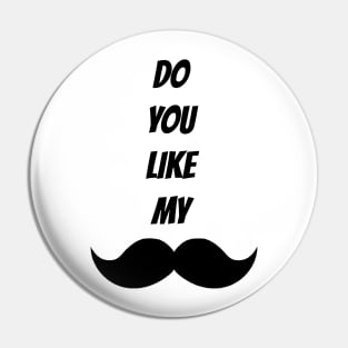 Moustache Pin