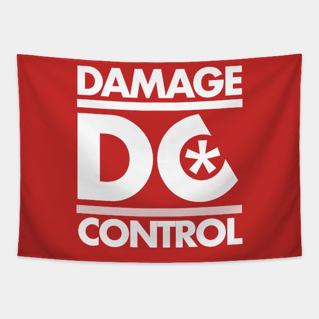 Damage Control Tapestry by PopCultureShirts