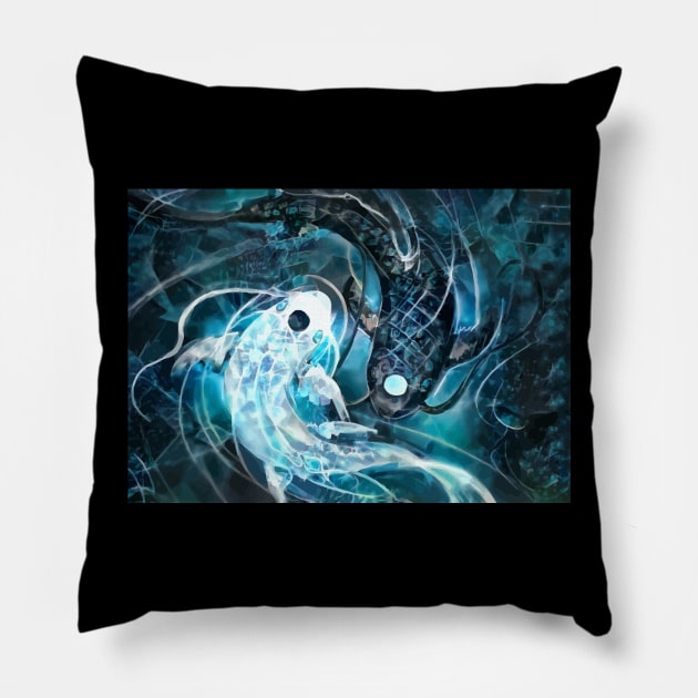 La and Tui Pillow by hustlart