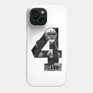 Derek Carr Las Vegas Sketch 4 Phone Case