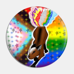 PrideFloof Pin