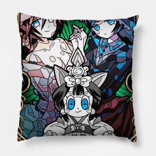 Battle Cats X Miko Mitama - The Lovers VI Pillow