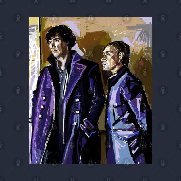 Sherlock & Watson by Daria Popkova