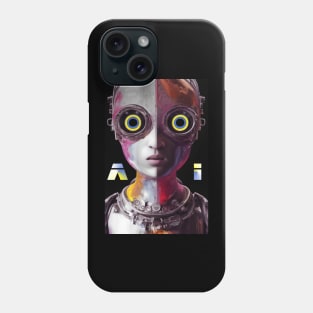 AI at the forefront of progress Phone Case