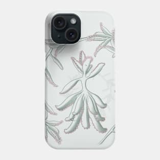 Succulent Sprite - kalanchoe pink butterfly Phone Case