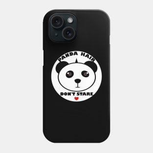 Bad hair day Panda Phone Case