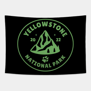 Yellowstone National Park Badge Tapestry
