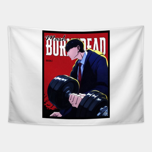 Mash Burnedead Red Comic Tapestry by ShariLambert