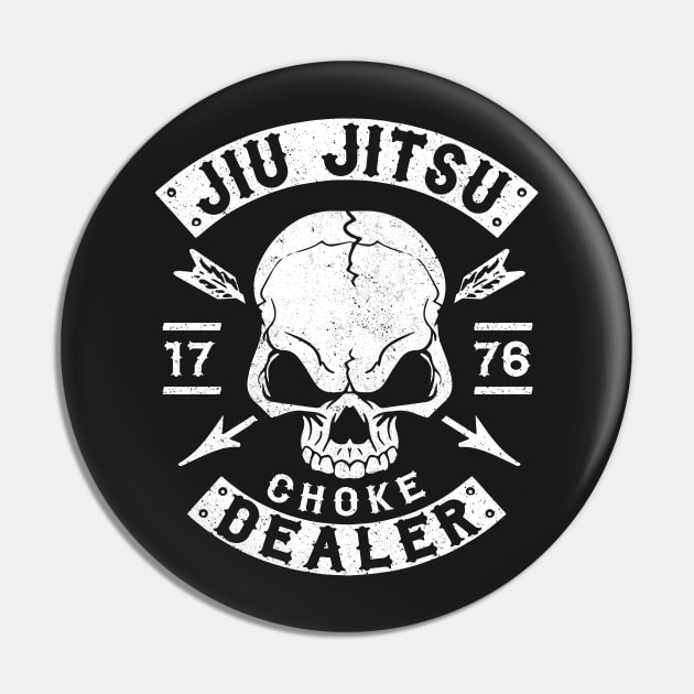 JIU JITSU - CHOKE DEALER Pin by Tshirt Samurai