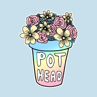 Pot Head Plant Pot T-Shirt