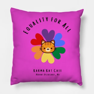 Paws up for equal rights Pillow