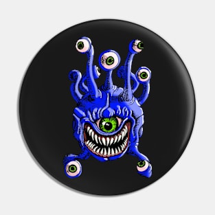 James the Blue Beholder Pin