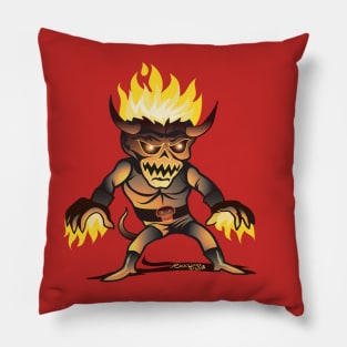 Demon Skull Boy Pillow