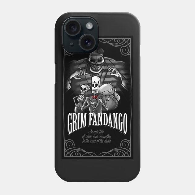 Grim Fandango Phone Case by klook