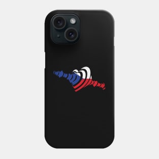 Corazón Bandera República Checa Eurovisión Phone Case