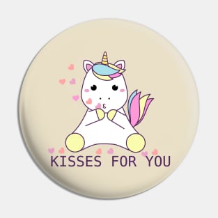 Baby unicorn - kisses for you Pin