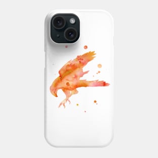 Falcon Watercolor Painting Phone Case