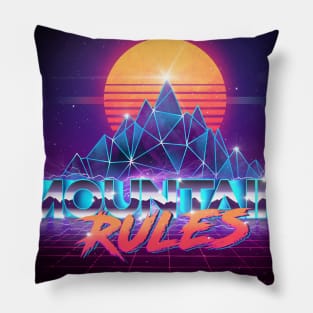 Mountain Rules! Pillow