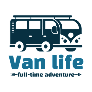 Van Life; Full-Time Adventure T-Shirt