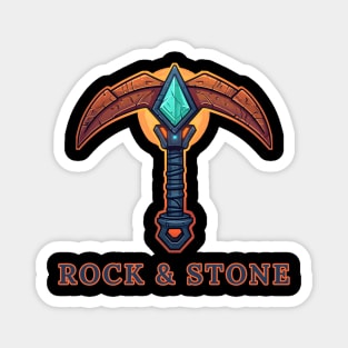 Deep Rock Galactic Pickaxe Magnet