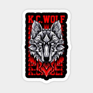 kc wolf Magnet