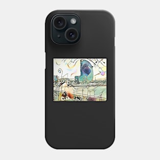 Kandinsky meets Barcelona, motif 1 Phone Case