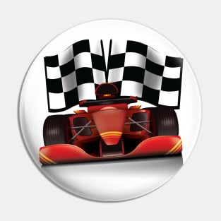 Race Car Pin