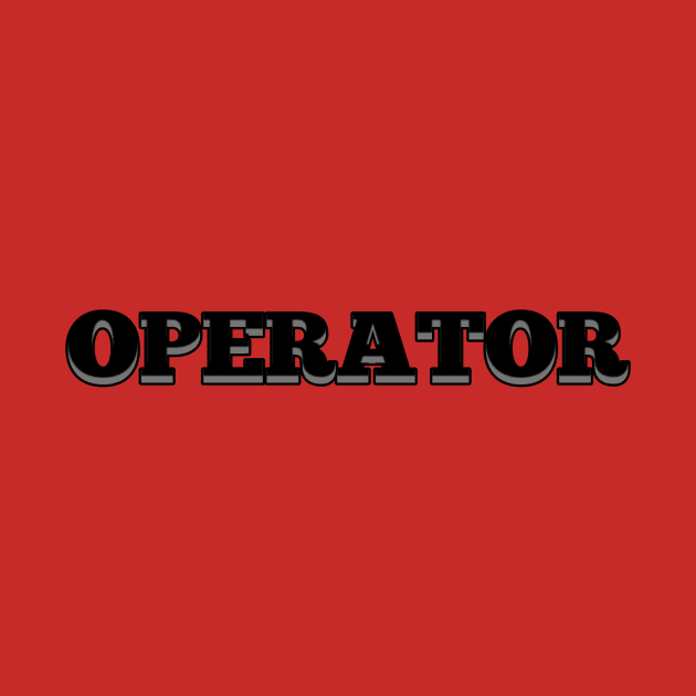 Operator by Menu.D