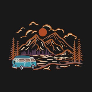 Combi Van Vacation T-Shirt