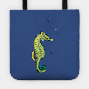 Seahorse & bubbles Tote