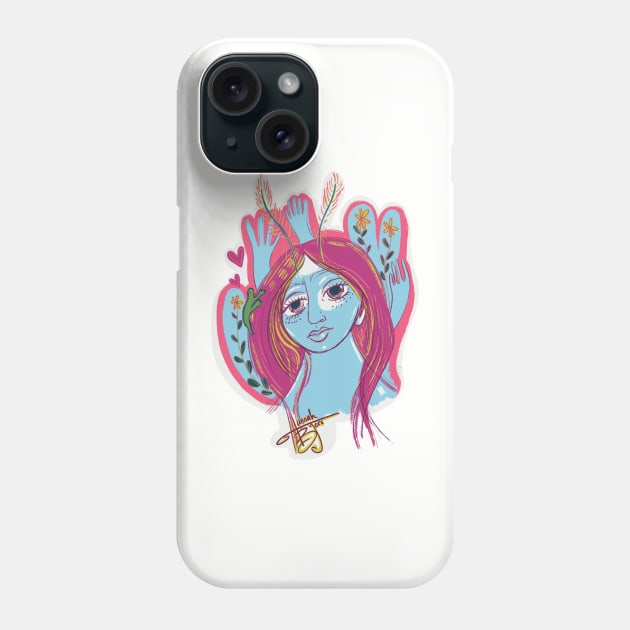 Soft Heart Phone Case by Thirdeylf