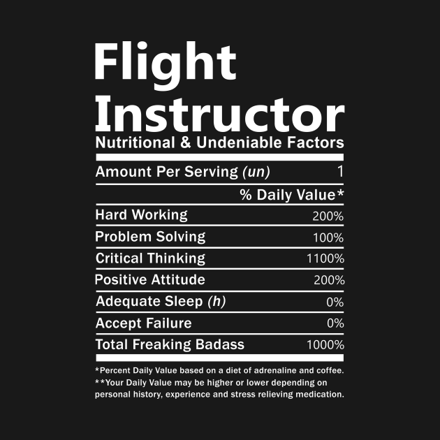 flight instructor shirt