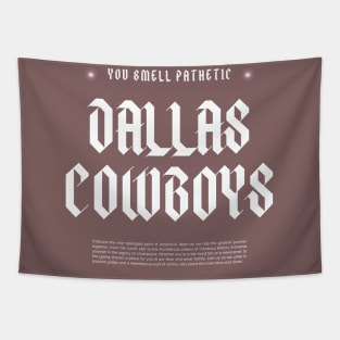 DALLAS COWBOYS BLUE AND SILVER TEAM Tapestry