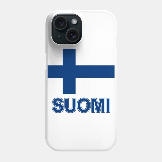 Suomi - The Pride of Finland - Finnish Flag Design Phone Case by Naves