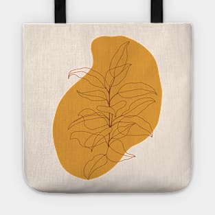 Bohemian Ficus Illustration 3 Tote