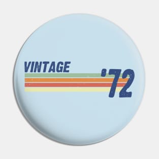 Vintage 1972 Pin