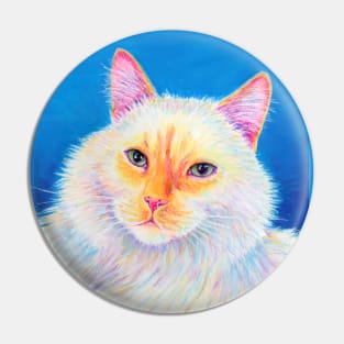 Flame Point Siamese Cat Pin