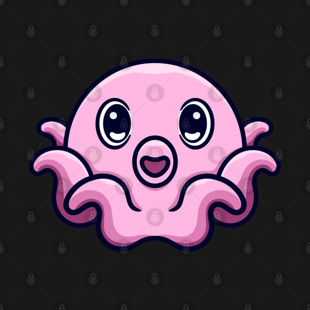 cute baby octopus by garistipis