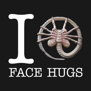 Alien I Heart Face Hugs T-Shirt