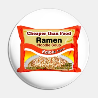 Cheaper than Food Pin