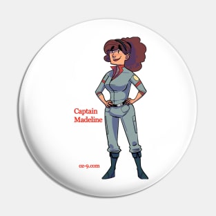 Oz 9 Captain Madeline Pin