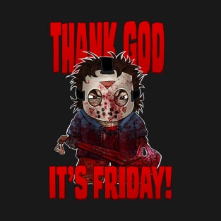 Thank God It's Friday Bloodied T-Shirt