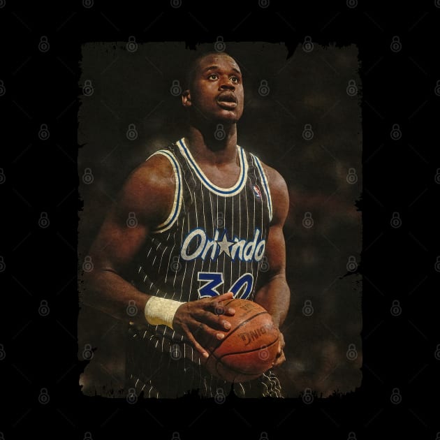 Shaquille O'Neal in Orlando Magic by Wendyshopart